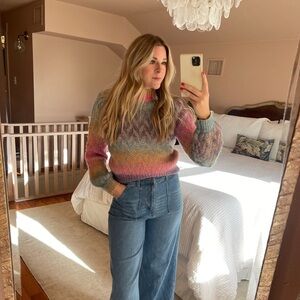 Strut & Bolt | Rainbow Sweater | Medium